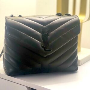 YSL LOULOU SMALL IN QUILTED LEATHER
